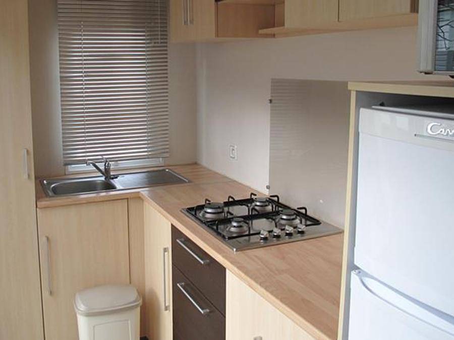 Camping L'Eau Vive - Mobilheim 4 personen - Cottage Riviera in Carennac, Lot