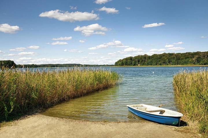 Ferienwohnung für 4 Personen, mit Sauna und Garten sowie Ausblick und Seeblick, mit Haustier in Boitzenburger Land - 2