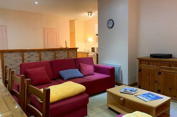 Appartement de vacances pour 7 personnes, avec terrasse