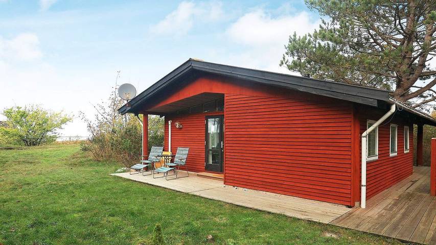 Strandhaus für 4 Personen, mit Terrasse und Ausblick in Dänemark