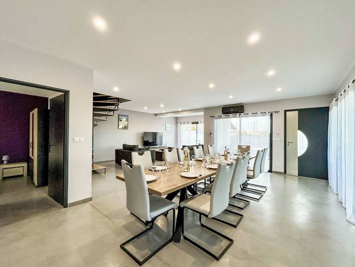 Location de vacances pour 12 personnes, avec terrasse dans Moliets-Plage - 2