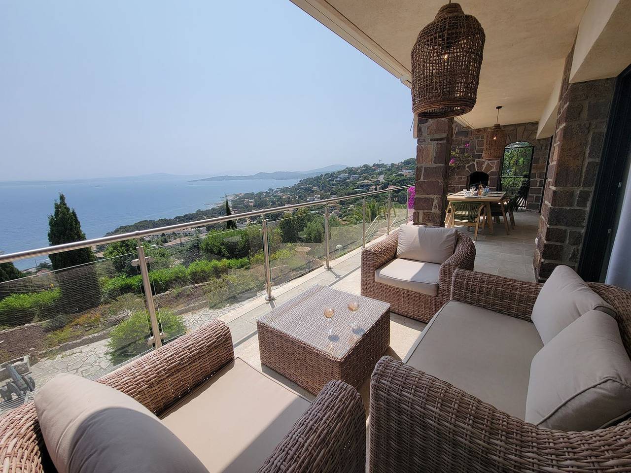 Traumhafte Ferienoase mit atemberaubendem Meerblick und idealer Lage in Les Issambres, Roquebrune-sur-Argens