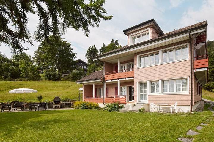 Gîte pour 6 personnes, avec balcon ainsi que jardin et vue dans Rigi Kaltbad