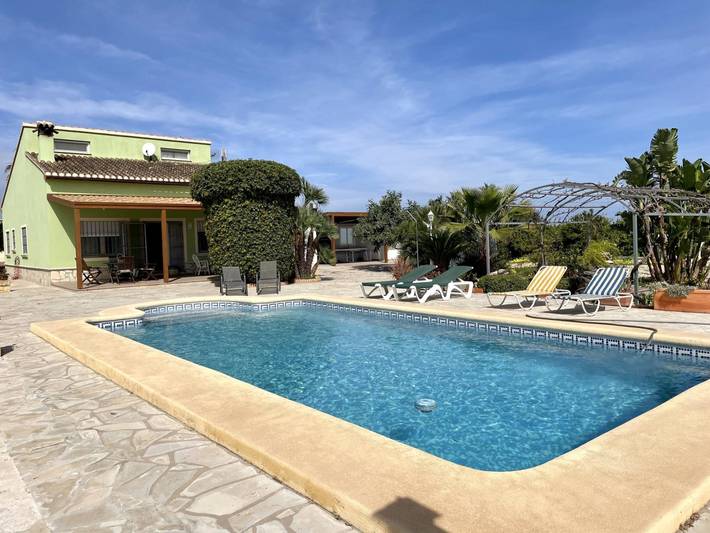 Ferienhaus für 11 Personen, mit Terrasse und Garten in els Poblets