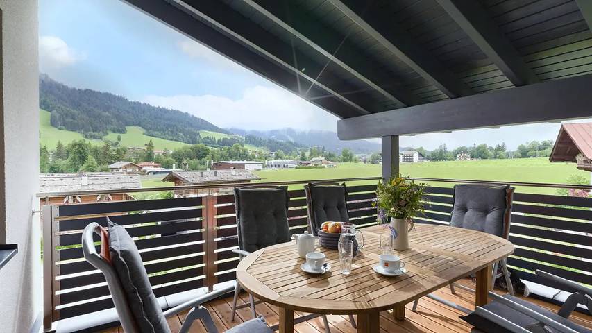 Ferienwohnung für 6 Personen, mit Balkon