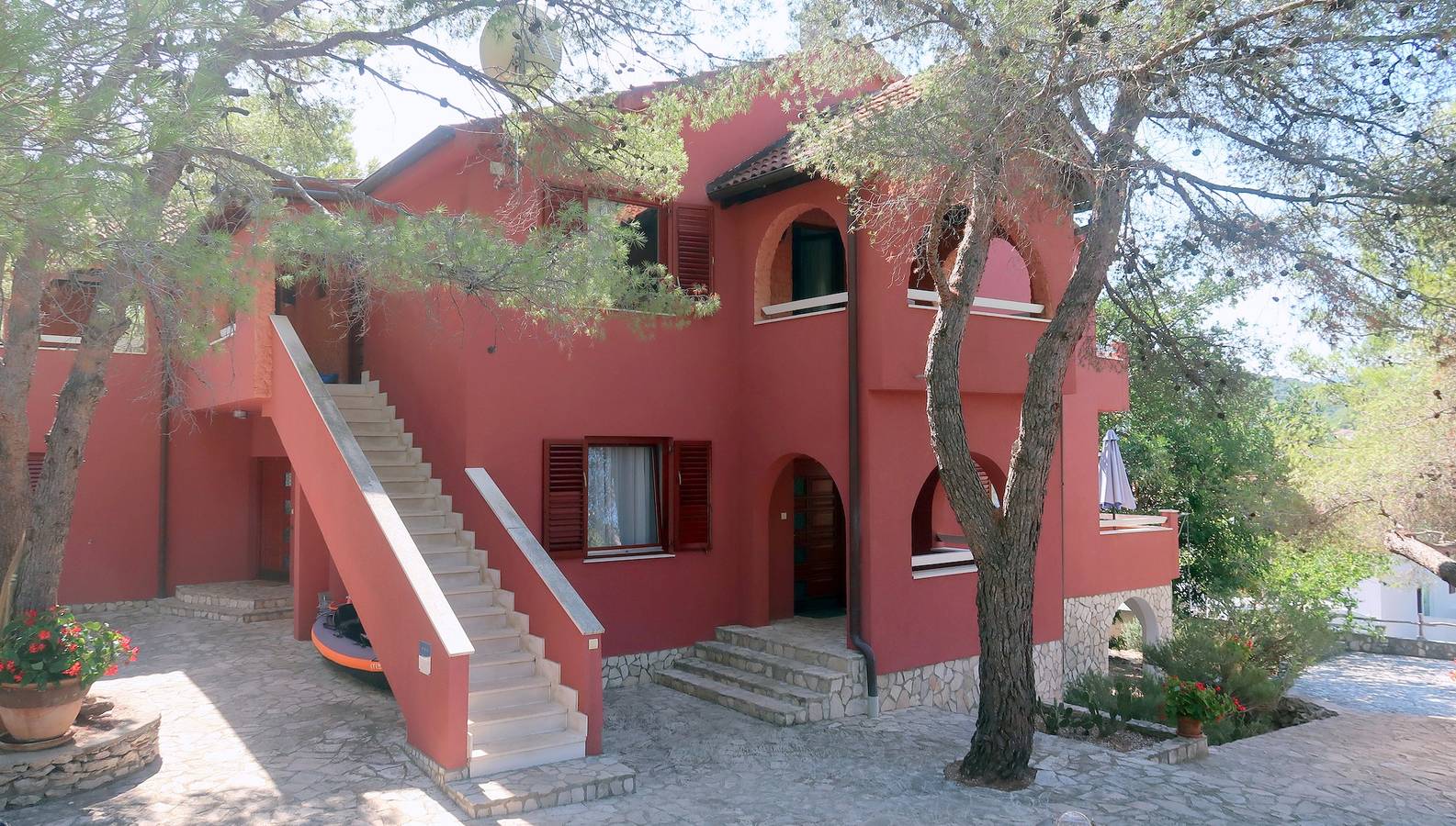 Cały apartament, Dwupokojowy apartament z tarasem Loviste, Peljesac A-22220-a in Żupania dubrownicko-neretwiańska