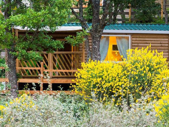 Camping Le Clos de Barbey  - Mobilheim 5 personen - Confort 2 Zimmer 24 m² in Bauduen, Brignoles Region
