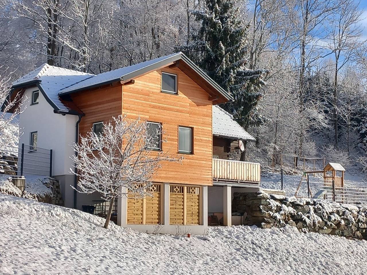Ferienhaus Klampfl - Ferienhaus Klampfl (ab 3 Nächte) in Sankt Lorenzen am Wechsel, Steirerland