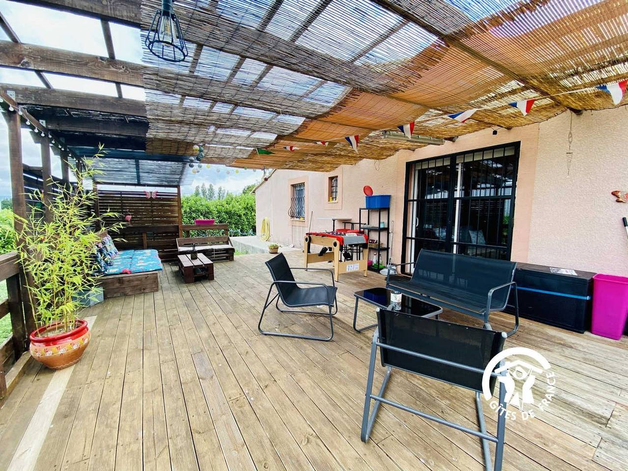 Gîte für 4 Personen mit Garten in Carcassonne, Carcassonne und Umgebung
