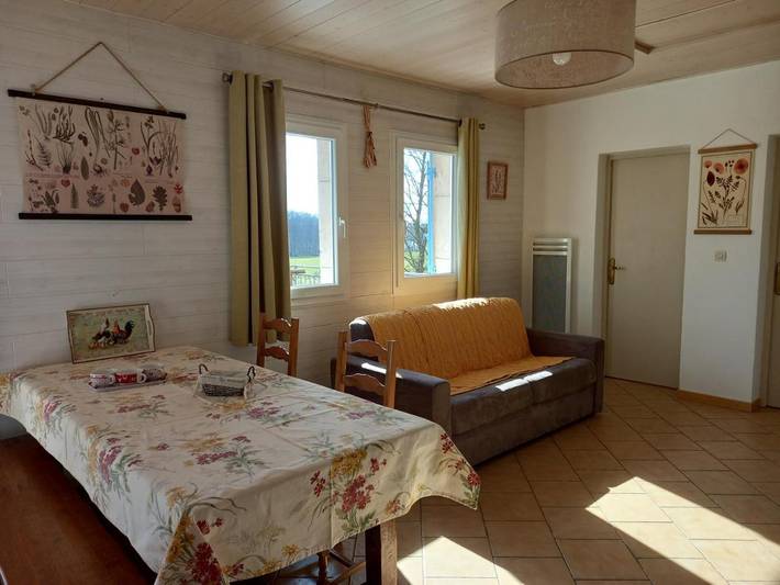 Maison de vacances pour 4 personnes, avec jardin ainsi que vue et vue sur le lac en Moselle - 4