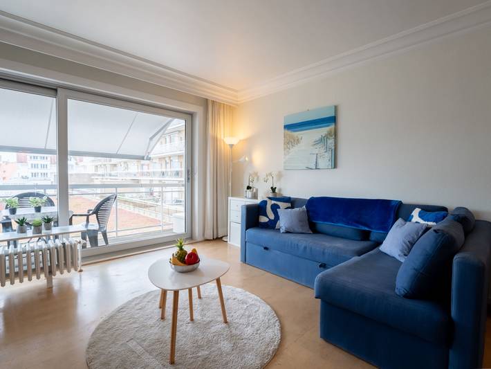 Ferienwohnung für 3 Personen, mit Terrasse und Pool sowie Garten in De Haan - 2