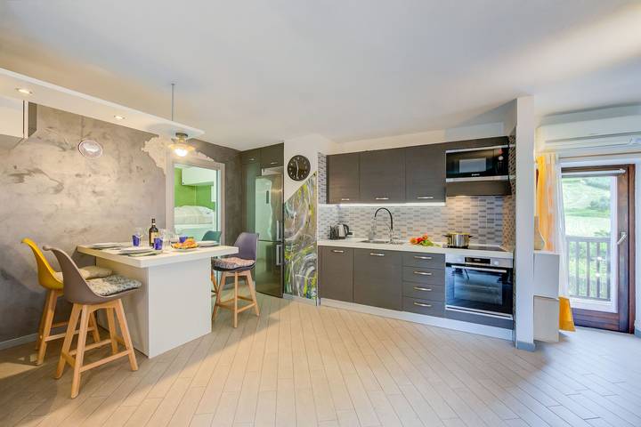 Location de vacances pour 4 personnes, avec Balcon à Varone