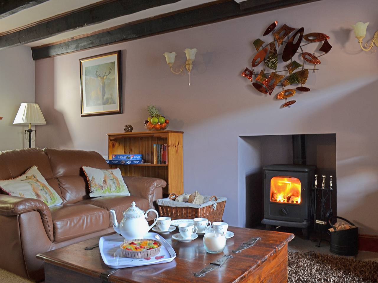 Cottage für 4 Personen mit Garten in Loch Lubnaig, Stirling und Umgebung