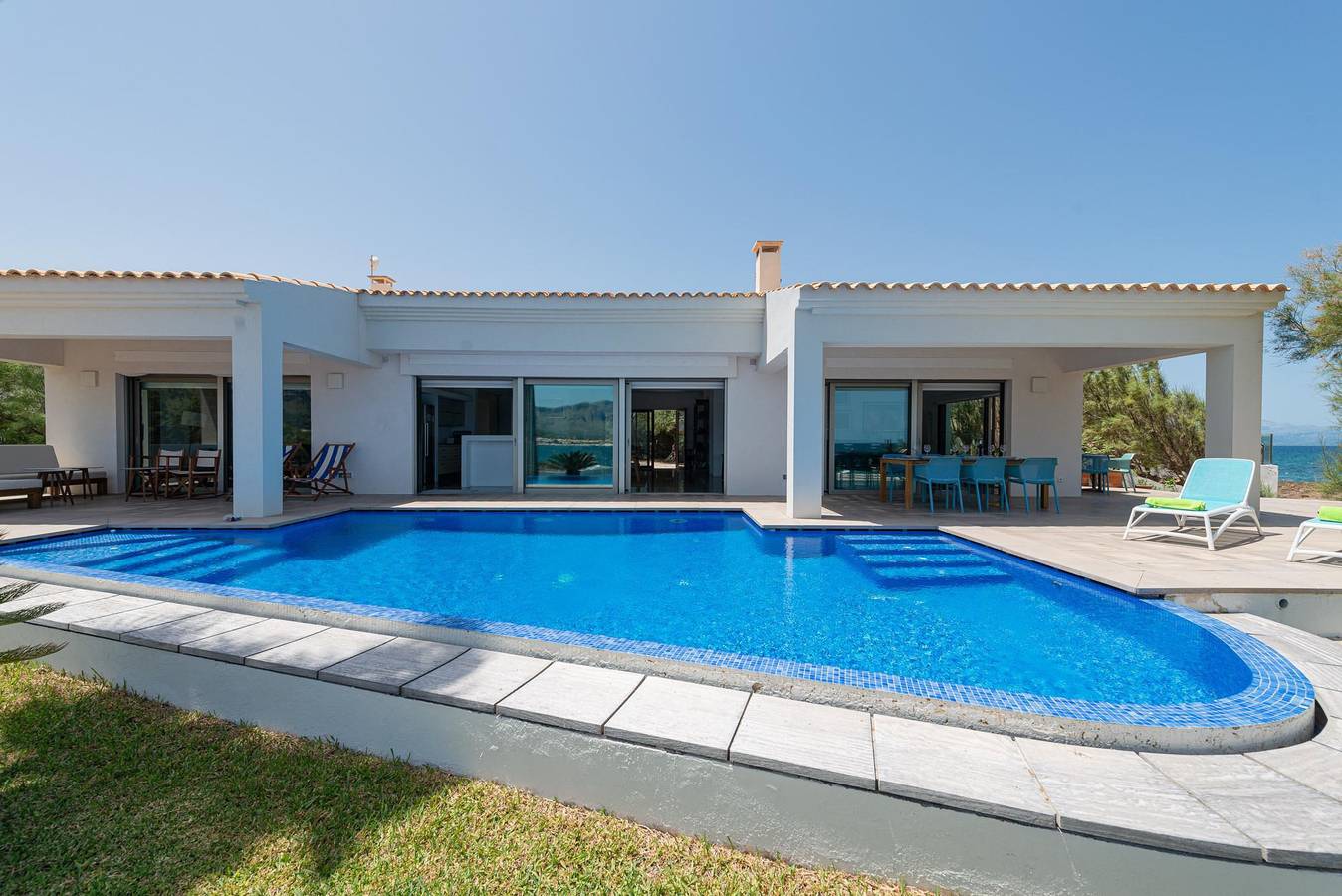 Es Tamarells (S'Estanyol) - Villa by the Sea with Private Pool and Free Wi‑Fi in Colònia de Sant Pere, Artà