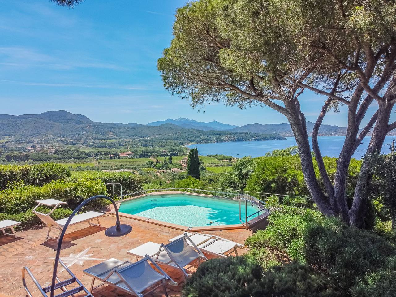 Villa Les Ombrelles in Magazzini, Portoferraio