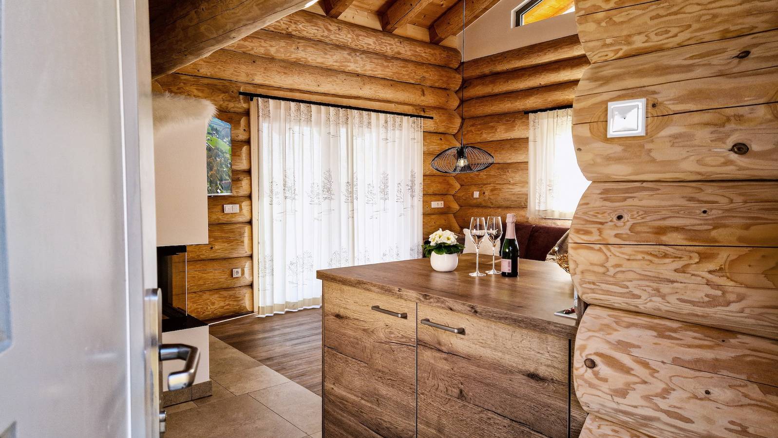 Chalet 'Leni' con vistas a la montaña, terraza privada y Wi-Fi in Untergriesbach, Passauer Land