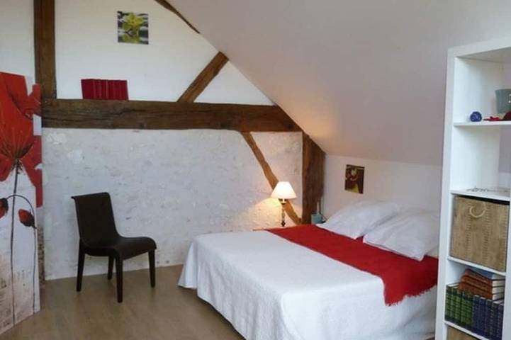 Gîte pour 4 personnes, avec jardin et terrasse à La Croix-en-Touraine - 2