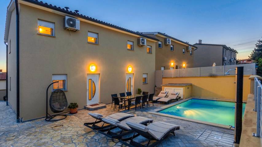 Villa per 9 persone, con giardino e terrazza a Barbariga