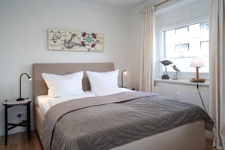 Ganze Wohnung, Modernes App., strandnah, Balkon, Stellplatz, Wlan. Haustier erlaubt. in Westerland, Sylt (Gemeinde)