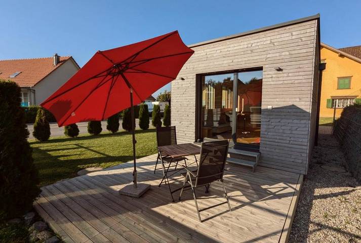 Ferienhaus für 3 Personen, mit Terrasse und Garten in Liechtenstein