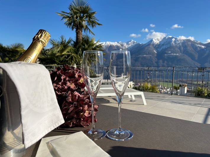 Vakantiewoning voor 3 personen, met tuin en terras in Locarno