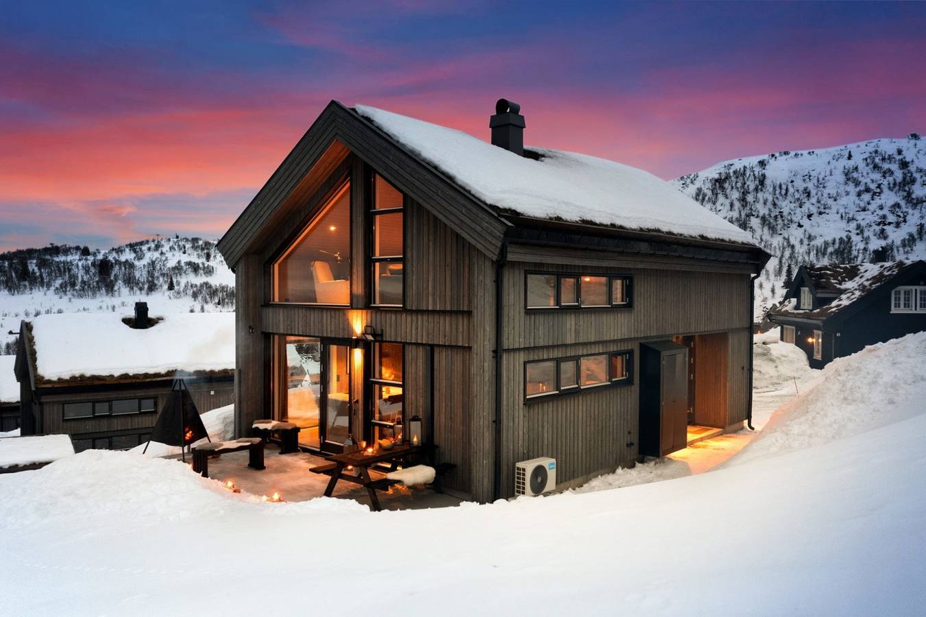 Cottage für 9 Personen mit Ausblick in Vinje