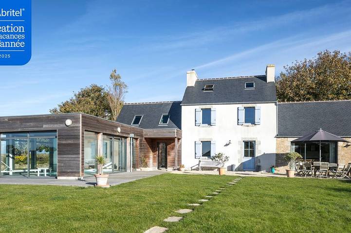 Maison de vacances pour 8 personnes, avec jardin et terrasse à Plouescat