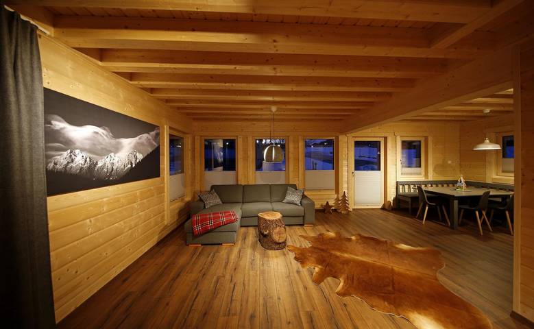 Hütte für 6 Personen, mit Garten und Ausblick sowie Terrasse in Rohrmoos - 2