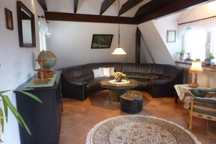 Ferienwohnung für 5 Personen, mit Terrasse und Ausblick in Büdelsdorf