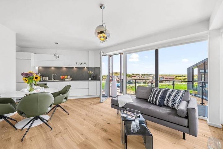 Ferienwohnung für 3 Personen, mit Balkon und Sauna in Südtondern