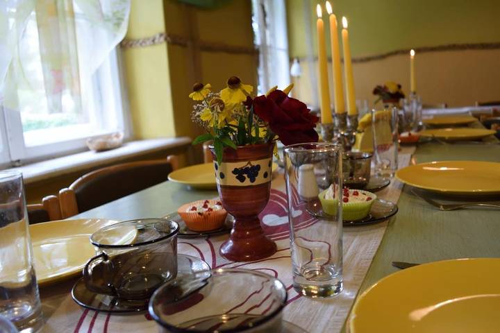 Bateau pour 4 personnes, avec jardin et sauna ainsi que vue et vue sur le lac, animaux acceptés en Lettonie - 3