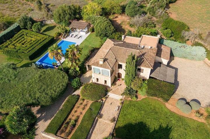 Finca für 8 Personen, mit Garten und Terrasse in Calonge (Mallorca)