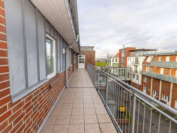 Ferienwohnung für 4 Personen, mit Terrasse und Ausblick in Bensersiel - 2