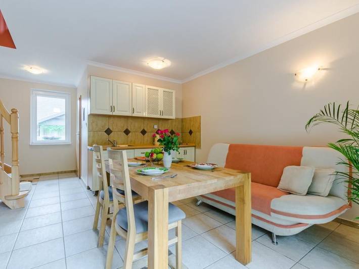 Apartament wakacyjny dla 4 osób, z ogród, zwierzęta dozwolone w Słupsk