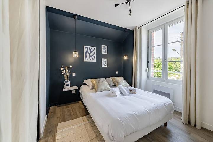 Appartement entier, L'Azur, cocooning, reposant, déposez vos valises et appréciez in Segré-en-Anjou-Bleu, Vallée de la Loire