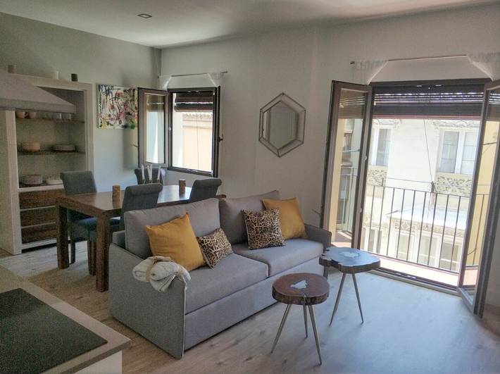 Apartamento para 6 personas, con balcón y vistas en Úbeda