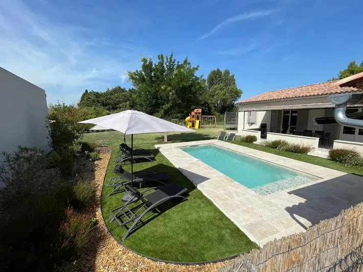 Casa de vacaciones para 6 personas, con piscina y jardín - 1