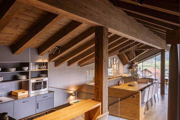 Ferienwohnung für 10 Personen, mit Balkon und Terrasse sowie Sauna in Ehrwald - 2