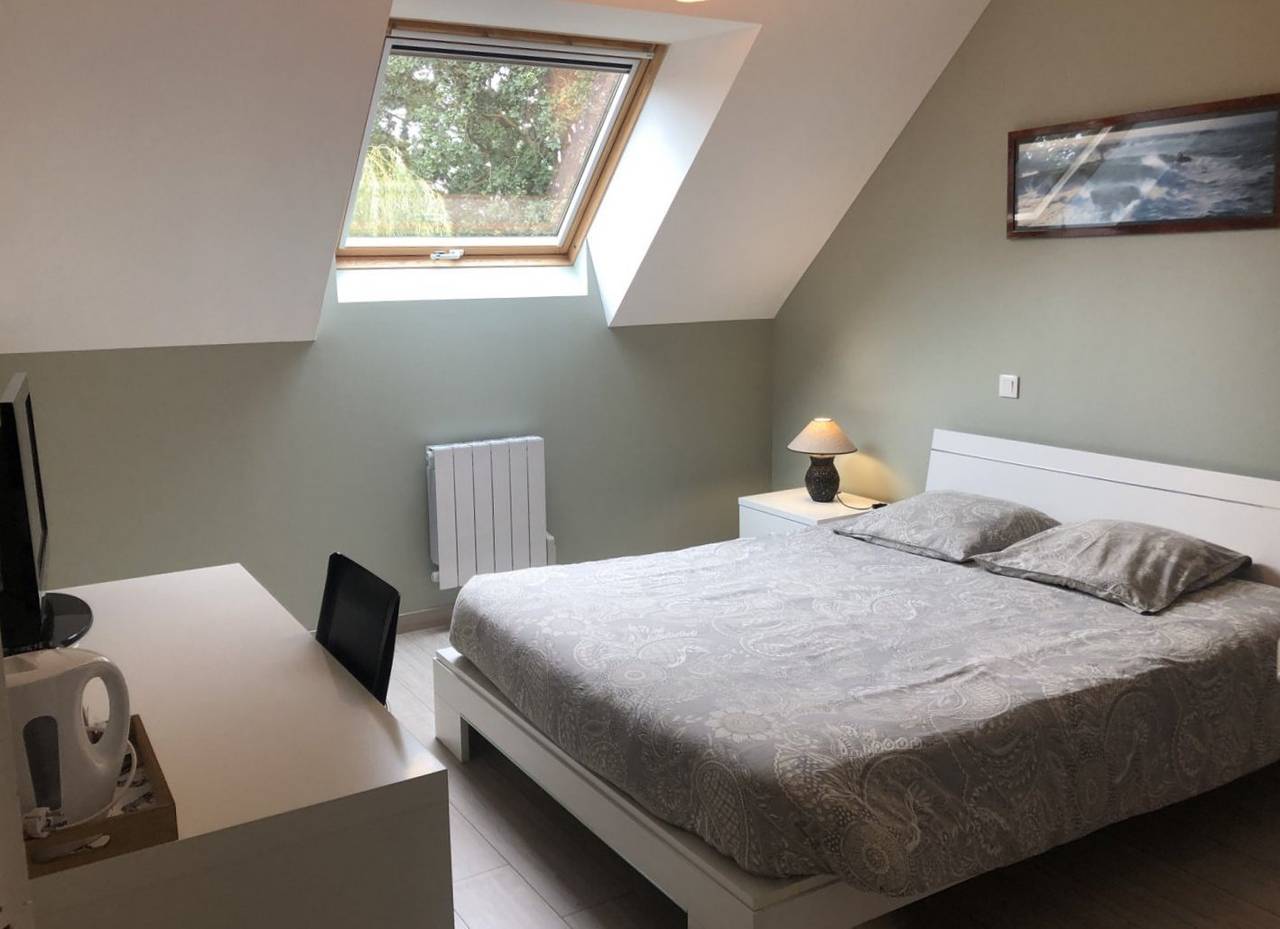 Chambres d'hôtes à 15 min du Mont-Saint-Michel - Chambre 2 in Juilley, Région d'Avranches