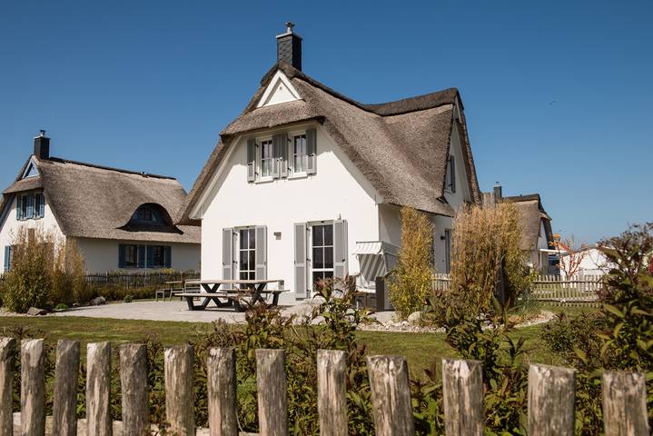 Ferienhaus für 6 Personen, mit Garten und Ausblick sowie Sauna in Zierow