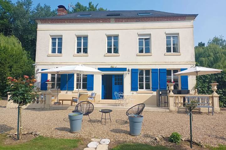 Cottage pour 2 personnes, avec jardin à Bonnebosq