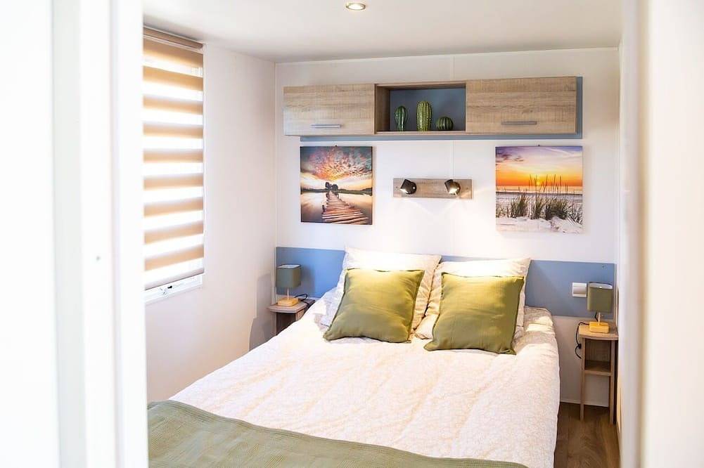 Blue Grass Ranch - Mobil-Home Cactus & Jacuzzi in Bischoffsheim, Bas-Rhin Alsace