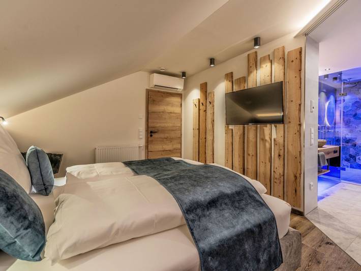 Ferienwohnung für 2 Personen, mit Sauna und Garten sowie Balkon in Breitenberg
