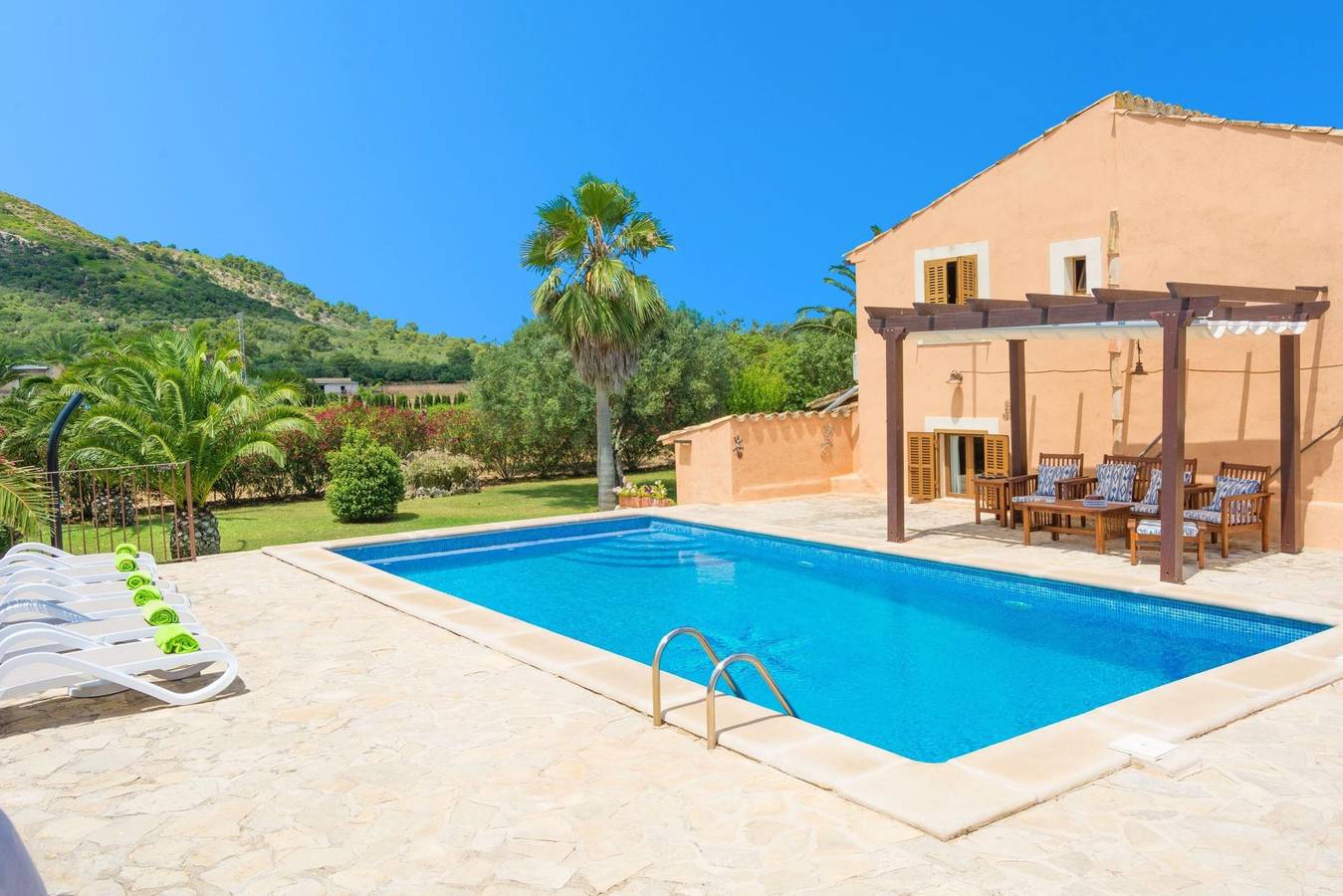 Can Corró - Ferienhaus mit privaten Pool in Alcudia. Wifi gratis in Alcúdia, Mallorca Norden