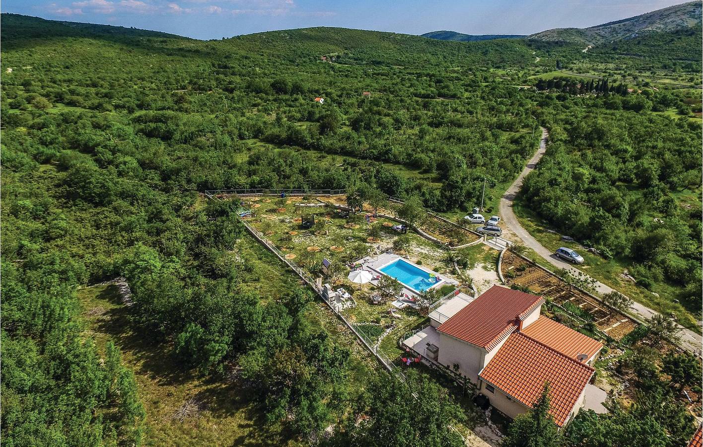Casa de vacaciones para 6 personas con terraza in Labin (Split), Condado de Split-Dalmacia