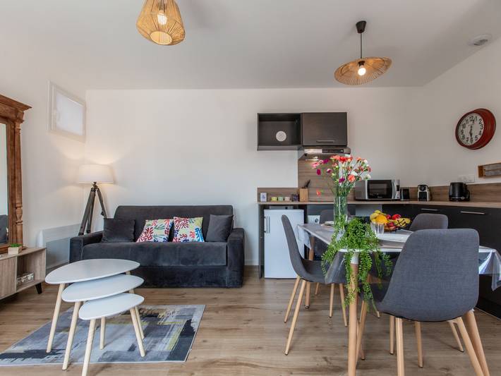 Holiday rental for 2 people, with balcony in Capbreton