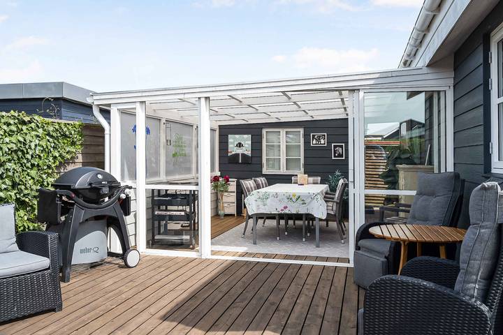 Chalet für 4 Personen, mit Terrasse und Garten auf Seeland - 4