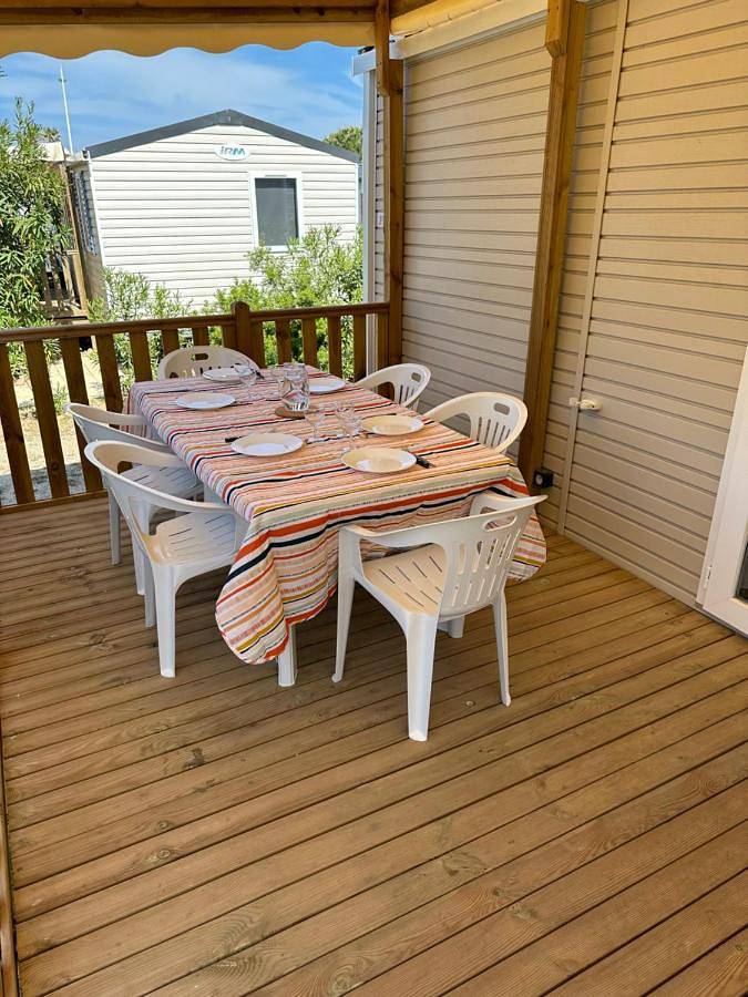 Camping para 6 personas, con jardín y terraza en Canet-en-Roussillon