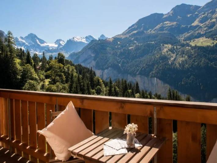 Villa für 6 Personen, mit Sauna und Balkon im Berner Oberland - 2