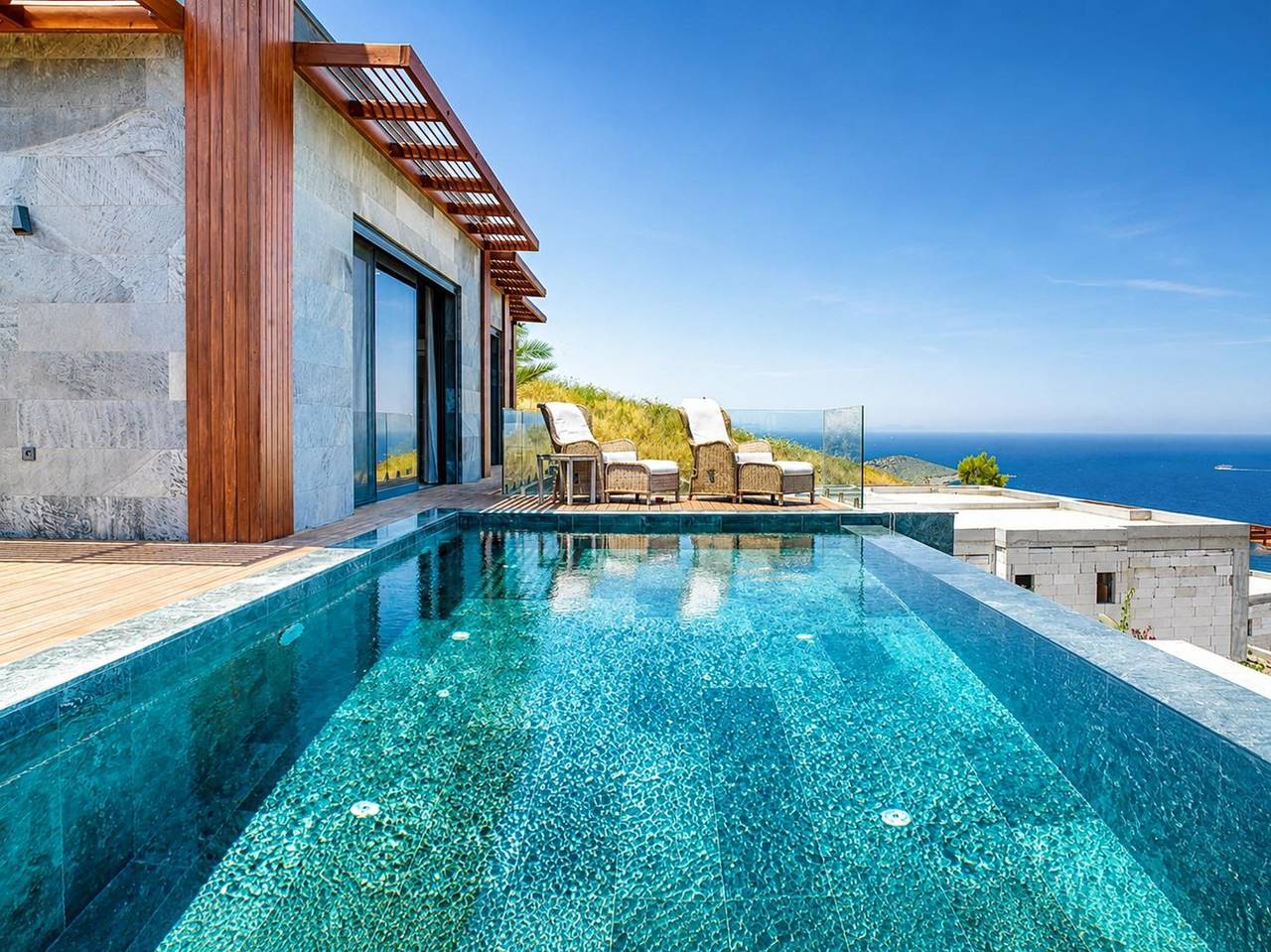 Villa Elysia in Geriş Mahallesi in Bodrum, Egeo Turco